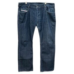 Diesel Industry Zatiny Regular Bootcut Jeans Dark Wash 100% Cotton 36x32 GUC